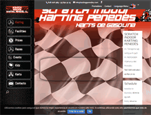 Tablet Screenshot of kartingpenedes.com